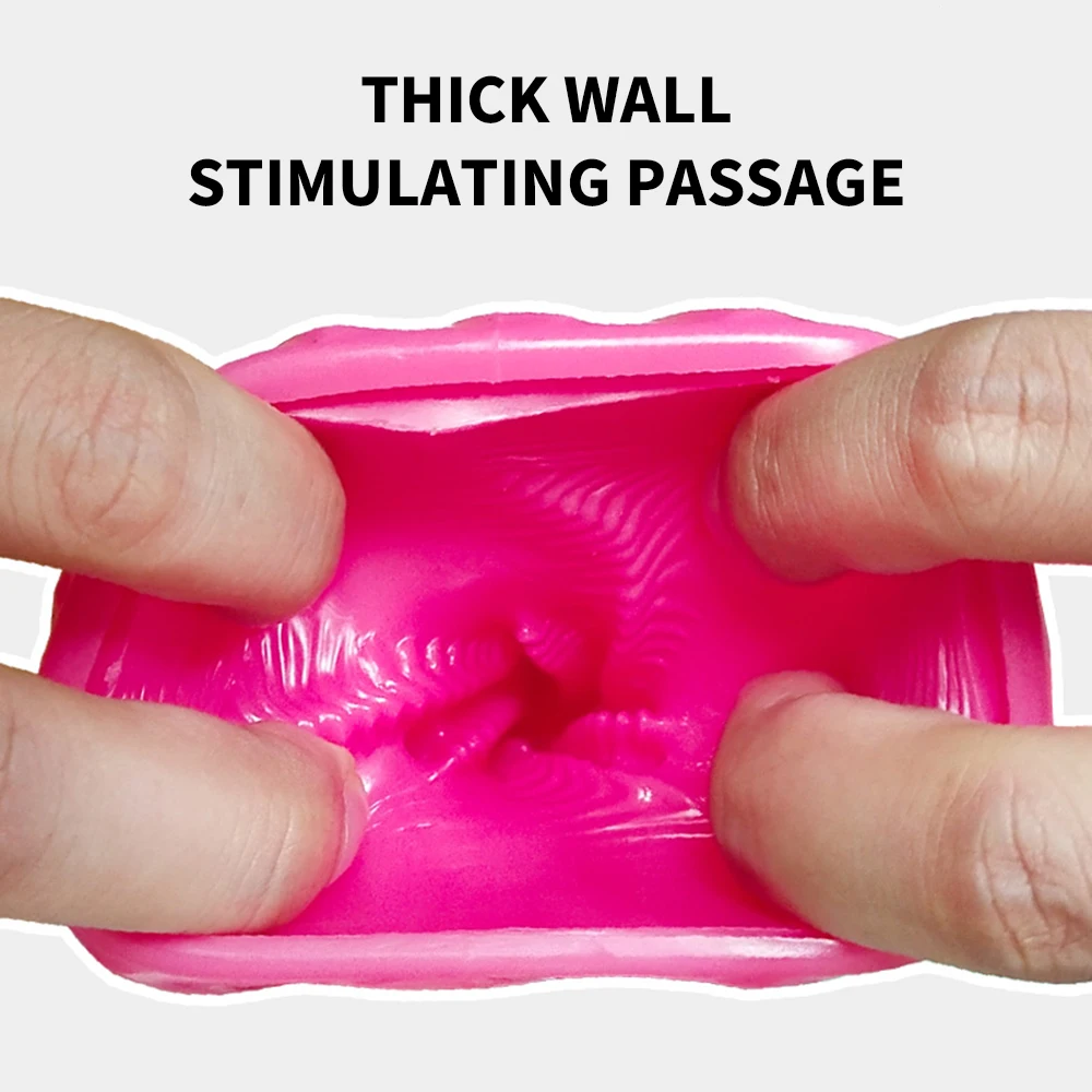 Soft Vaginal Masturbator Cup For Male Foaming Realistic Penis Sucking Masturbator Pocket Pussy Blowbot Toys Sexy Toys For Adult