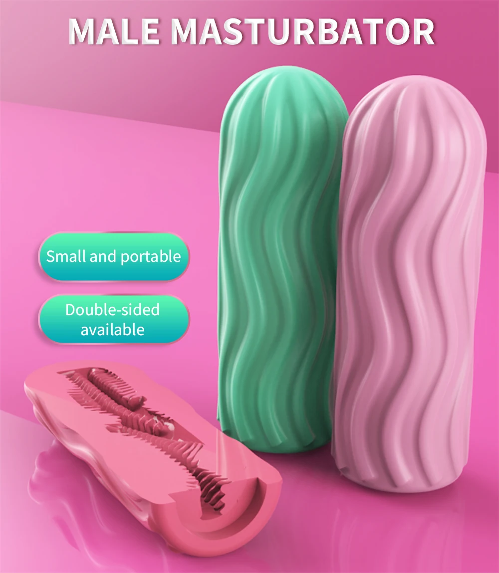 Soft Vaginal Masturbator Cup For Male Foaming Realistic Penis Sucking Masturbator Pocket Pussy Blowbot Toys Sexy Toys For Adult