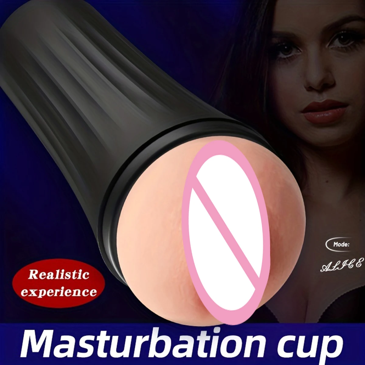 Realistic Vagina Male Masturbator TPE Soft Tight Pussy Erotic Adult Toys Sex Toys For Men Masturbatings machine Sexshop