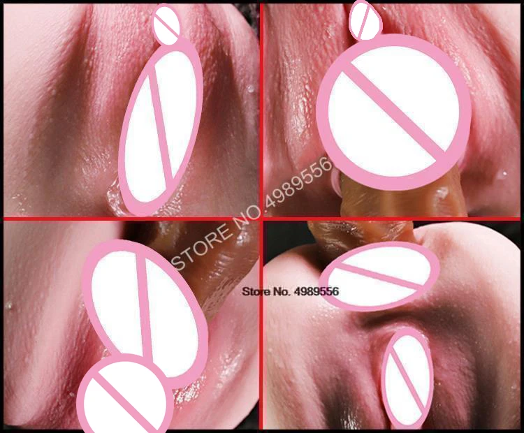 Real Vagina Realistic Skin Woman Vagina 18+ Pocket Pussy Realistic Silicone Vagina Sucking Cup Male Masturbator Sex Toys for Man