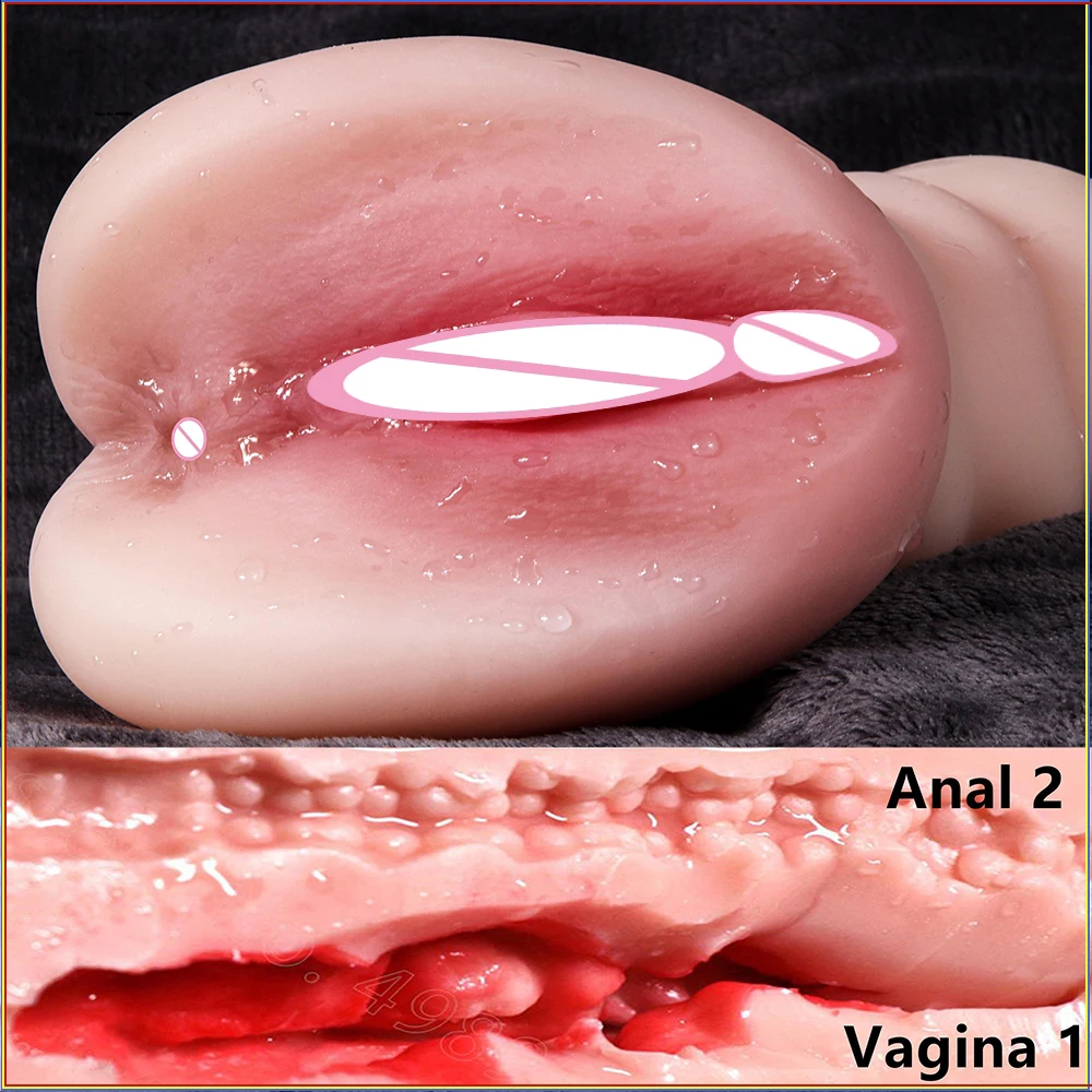 Real Vagina Realistic Skin Woman Vagina 18+ Pocket Pussy Realistic Silicone Vagina Sucking Cup Male Masturbator Sex Toys for Man