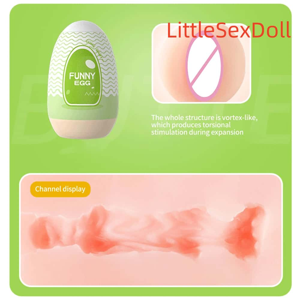 Mini Portable Masturbation Egg Cup Realistic Vagina Beginner Soft Masturbation Cup Penis Massager Stimulator Sex Toys for Man