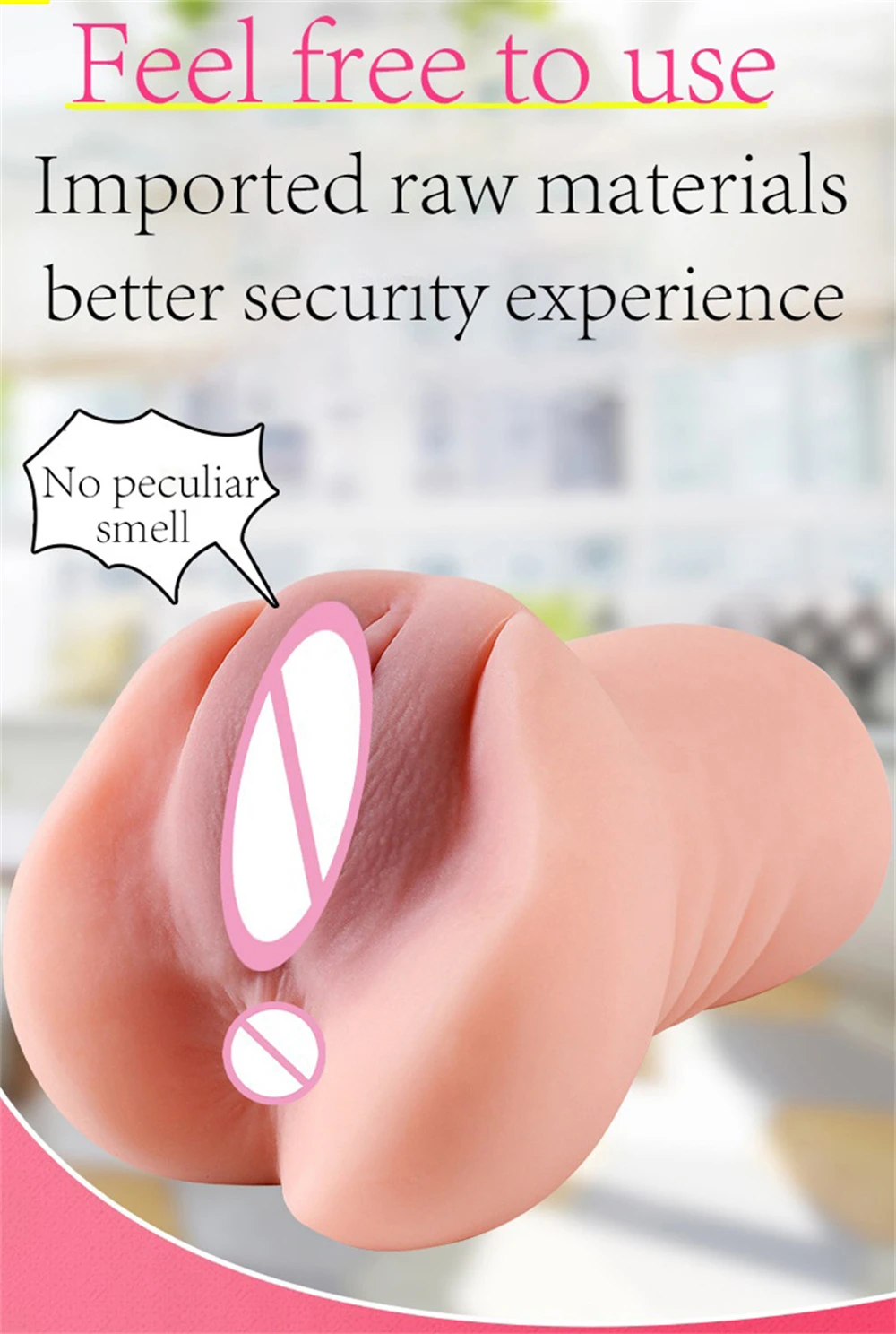 3D Artificial Vagina Male Masturbators Cup Realistic Vaginal Real Vagina Anal Soft Silicone Ass Sex Toys for Men Masturbation
