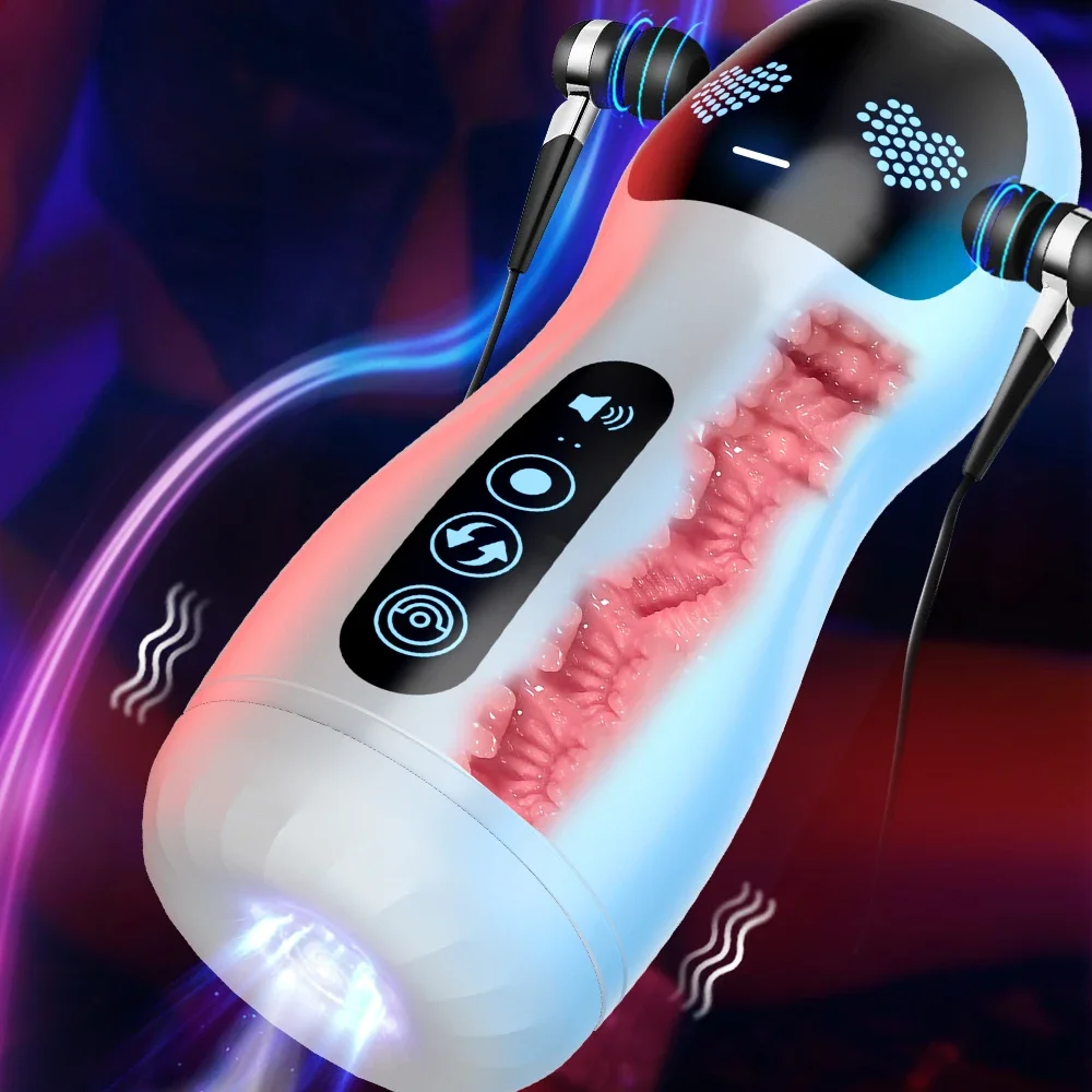 Real Automatic Male Masturbation Cup Sucking Pocket Pussy Silicone Vagina Sex Toys For Men Adult Blowjob Vibrator Masturbator Real Automatic Male Masturbation Cup Sucking Pocket Pussy Silicone Vagina Sex Toys For Men Adult Blowjob Vibrator Masturbator
