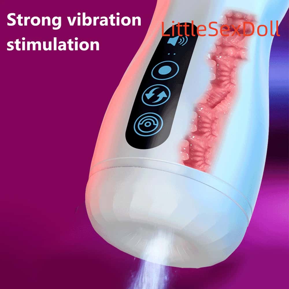 Real Automatic Male Masturbation Cup Sucking Pocket Pussy Silicone Vagina Sex Toys For Men Adult Blowjob Vibrator Masturbator