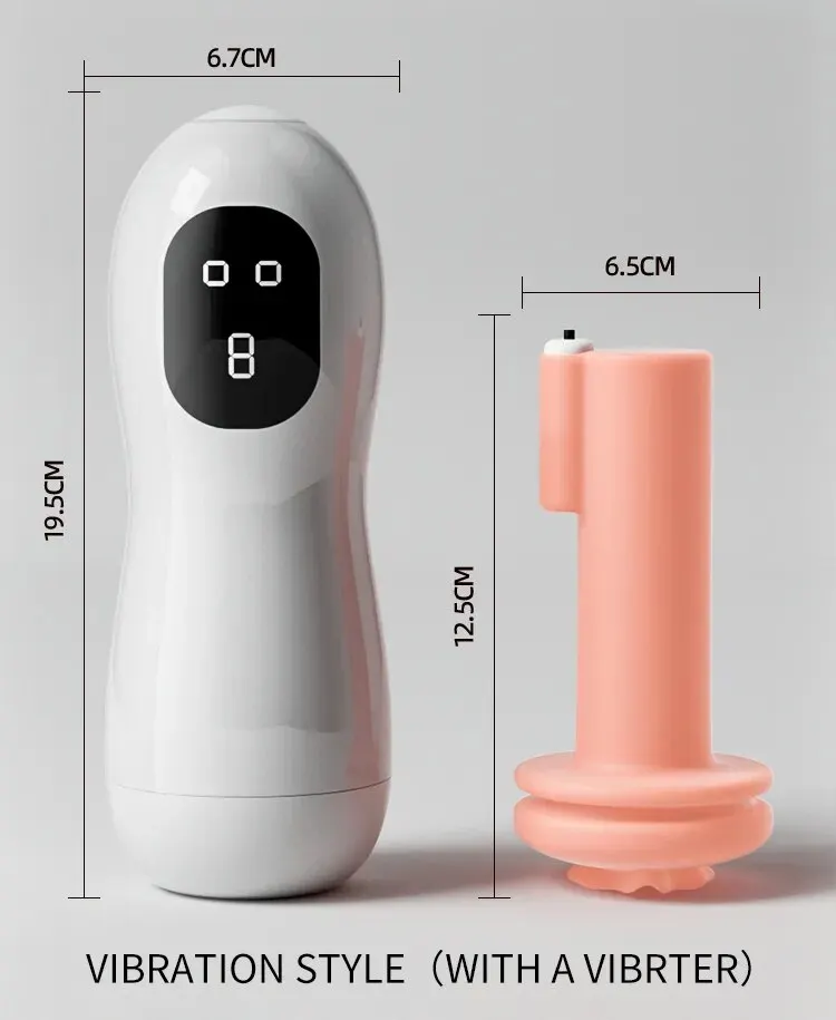 JIUUY Automatic Sucking Male Masturbator Cup Equipment Machine Strong Vibration Vagina Sex Toys for Men Masturbation Supplies