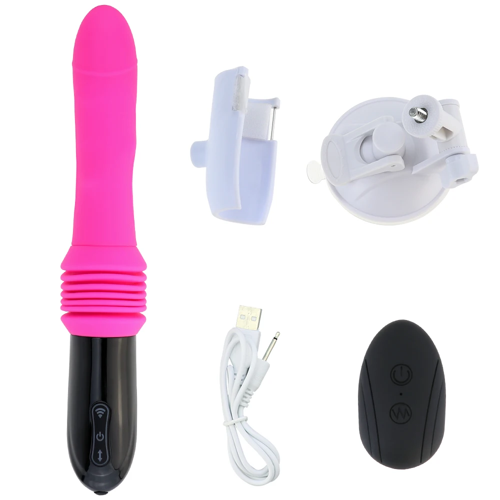 Up And Down Movement Sex Machine Female Dildo Vibrator Powerful Hand-Free Automatic Penis With Suction Cup Sex Toys For Women