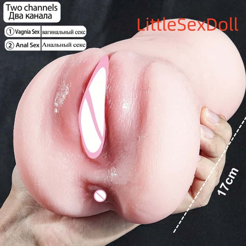 Realistic Vagina Lifelike Artiflcial Vaginal Anal Sex Doll Erotic Adult Sex Toys For Men Soft Pocket Pussy Male Masturbator Cup