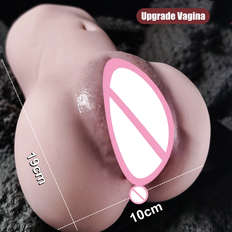 Realistic Vagina Lifelike Artiflcial Vaginal Anal Sex Doll Erotic Adult Sex Toys For Men Soft Pocket Pussy Male Masturbator Cup