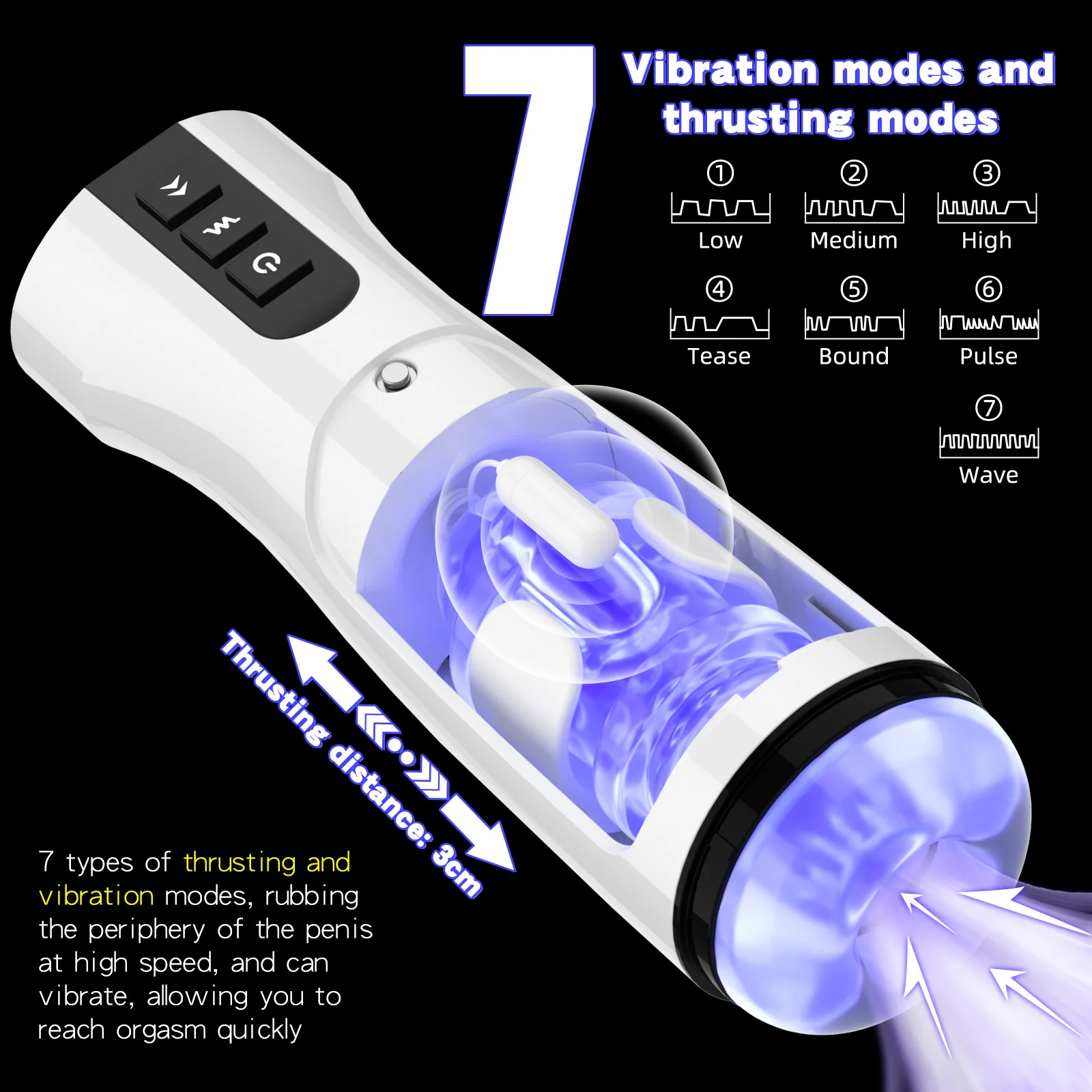 Male Automatic Telescopic insertion Heating Vibration Fake Vagine Masturbator Men's Masturbations Cup Sex Toys Men Adult Goods Male Automatic Telescopic insertion Heating Vibration Fake Vagine Masturbator Men's Masturbations Cup Sex Toys Men Adult Goods
