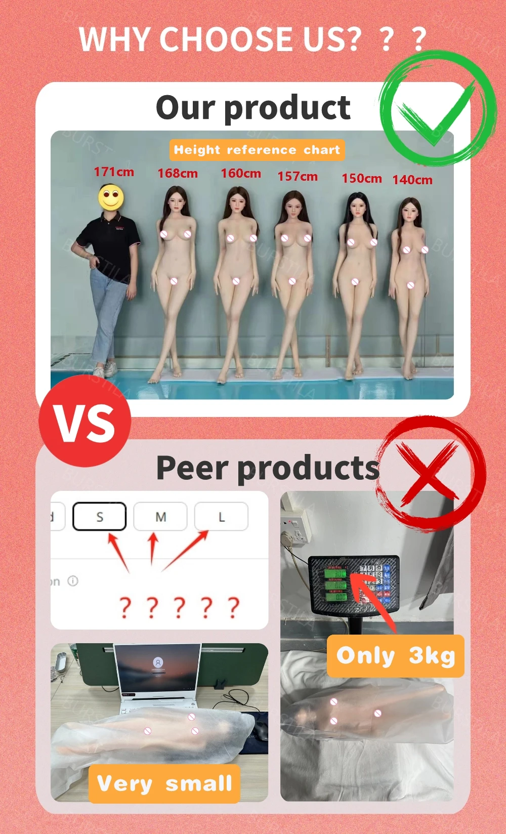 Life Size Adult Doll for Men Full Body Sex Doll Real Masturbator Dolls 160cm Lifelike Love Doll sex doolls Realistic Vagina Anal Life Size Adult Doll for Men Full Body Sex Doll Real Masturbator Dolls 160cm Lifelike Love Doll sex doolls Realistic Vagina Anal