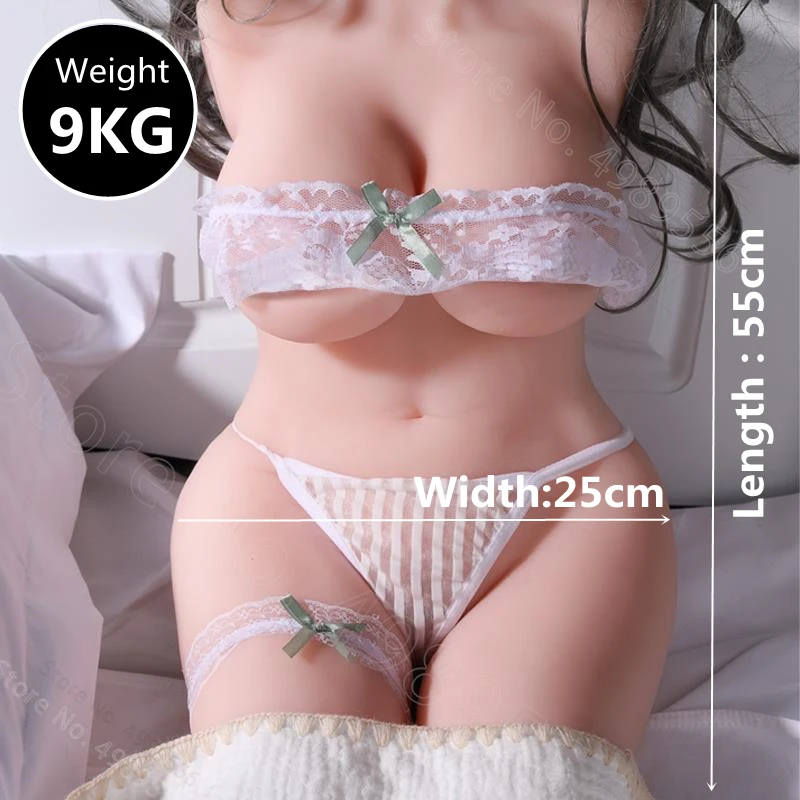 Realistic Vagina Pussy Masturbators Sexy Porn TPE Sex Doll Torso Real Love Dolls For Men Masturbation Artificial Big Ass Breasts