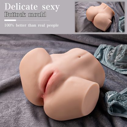 5.95LB Realistic Male Masturbator Sex Doll - 2 Hole Pocket Pussy with Virgin Tight Entrance, Strong Suction Channel, and Lifelike Texture for Enhanced Pleasure - Kingdemer Adult Sex Toy for Men Masturbation, 7.87*7.87*6.10inch - Image 8