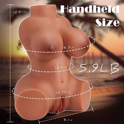 5.9Lb Goyha Sex Doll - Realistic Love Doll for Men with Big Boobs, Tight Anus, and Lifelike Vagina for Masturbation Pleasure - Image 8