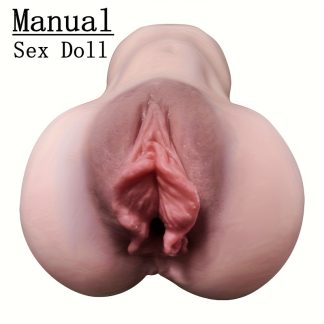 1pc Realistic Male Masturbator - 3D Pocket Pussy with Oral Sex Stroker Function, Portable Flesh Sex Dolls, Adult Toys for Men, Realistic Vagina Simulator, Discreet and Easy to Use