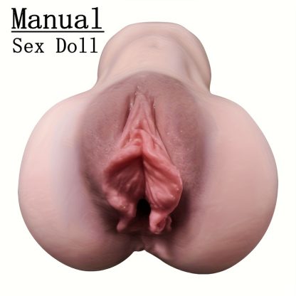1pc Realistic Male Masturbator - 3D Pocket Pussy with Oral Sex Stroker Function, Portable Flesh Sex Dolls, Adult Toys for Men, Realistic Vagina Simulator, Discreet and Easy to Use