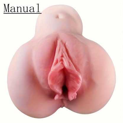 1pc Realistic Male Masturbator - 3D Pocket Pussy with Oral Sex Stroker Function, Portable Flesh Sex Dolls, Adult Toys for Men, Realistic Vagina Simulator, Discreet and Easy to Use - Image 2