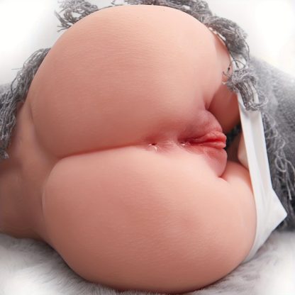 4.9LB Pussy Ass Masturbator with Plump Butt, Portable Pocket Pussy Male Masturbator with 2 Holes for Men Masturbation, Adult Toys Sex Doll with Vagina Anal Male Sex Toy for Man Orgasm - Image 2
