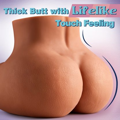 Realistic Male Torso Sex Doll - 4.3LB Pocket Stroker with Lifelike Vagina and Anal, Soft Skin, Realistic Butt, and Detailed Body Features - Adult Toys for Men's Pleasure - Image 2