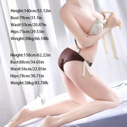 TPE Sex Dolls Full Body, Lifelike Female, Sexy Female Torso Adult Toys, Big Small And Medium Breasts Breasts Buttocks, Realistic Vagina And Anus For Men To Bring Fun, Kardashian Series Holiday Party Gifts, Non-silicone Material, Health And Hygiene - Image 3