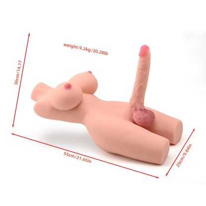 Unisex Doll Ladyboy Female Breasts Male Penis Beefcake 20bl Human Doll Adult Toy - Image 4