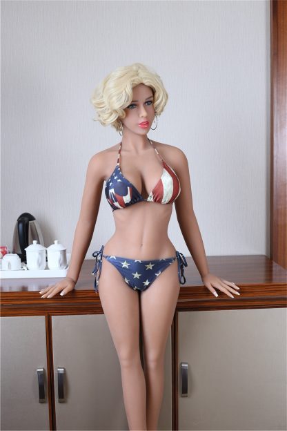 AF - Brielle - 5ft2 (158cm)  Top Quality TPE Sex Doll With Short Golden Hair - Image 34