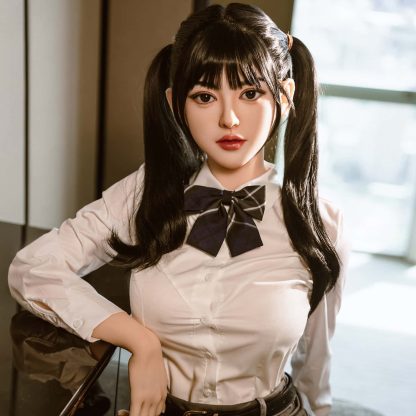 Bailey - 160cm/5ft3 C-cup Asian Silicone Head Sex Doll - Image 5