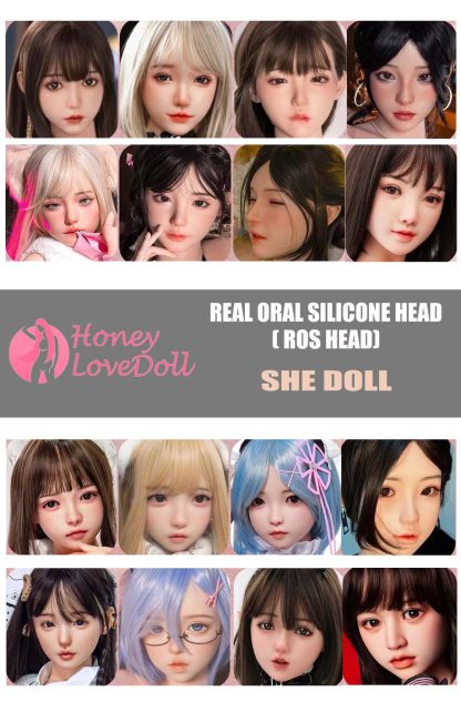 SHE Doll - ROS Silicone Head (Extra Doll Heads)