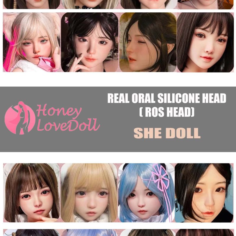 SHE Doll - ROS Silicone Head (Extra Doll Heads)