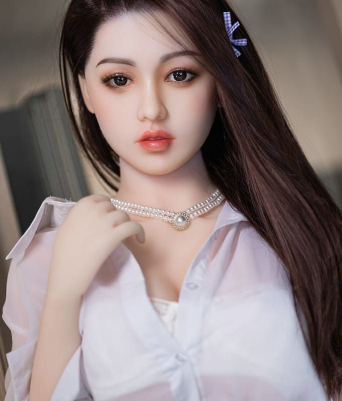 AIBEI - Tiantian 165cm(5.4') Silicon Head + TPE Body Small Breast Sex dolls