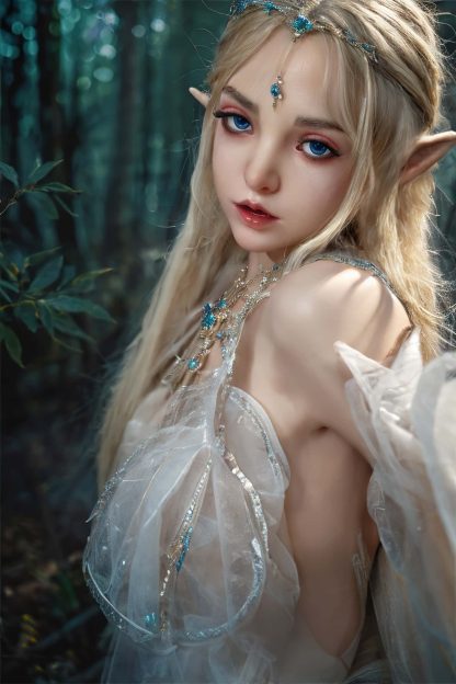 Elsie-4ft 11 /150cm Small breast elf ROS silicone head doll - Image 8