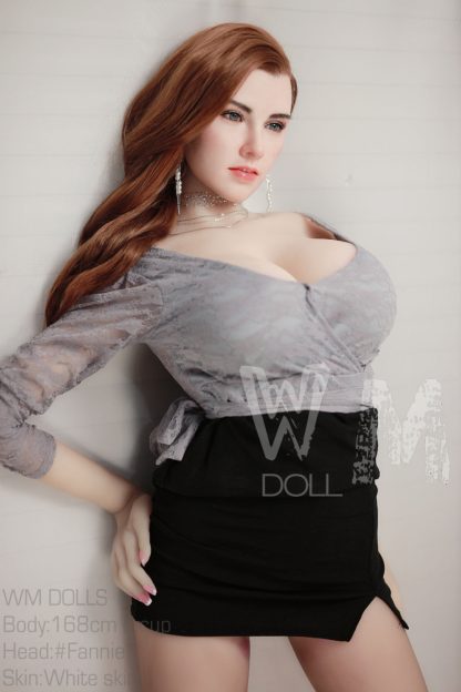 WM - Fannie  5ft 6/ 168cm E Cup Silicone Head Sex Doll - Image 11