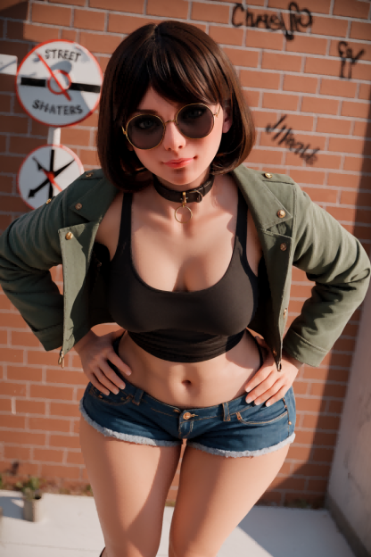 AIBEI - Cathy - 4ft11 (151cm) Chubby Silicone Head+TPE Body Sex Doll - Image 5