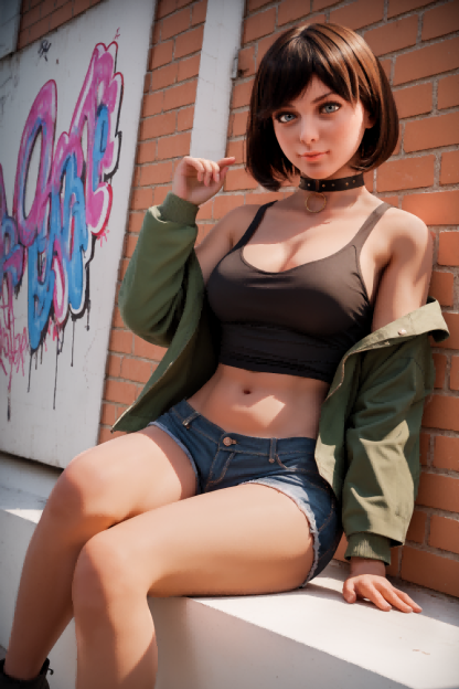 AIBEI - Cathy - 4ft11 (151cm) Chubby Silicone Head+TPE Body Sex Doll - Image 9