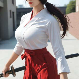 AIBEI - Ina - 4ft12 (153cm) Chubby Silicone Head+TPE Body Sex Doll