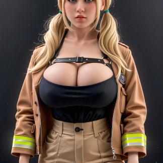 AIBEI - Gill - 4ft12 (153cm) Chubby Silicone Head+TPE Body Sex Doll