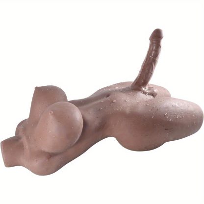 Realistic Shemale Sex Doll Torso - Lifelike Transsexual Love Doll with Huge Penis, Realistic Dildo Breasts and Anal, 31.7lb Unisex Masturbation Adult Sex Toy for Men, Women, Couple, Gay - Ideal for Fantasy Play and Exploration - Image 2