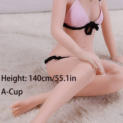 Sex Dolls for Men for Full Body Sex Doll Silicone and TPE Sex Doll Adult Love Doll Life Size Male Real Sex Love Dolls with A -Cup Flat Boobs - Image 4
