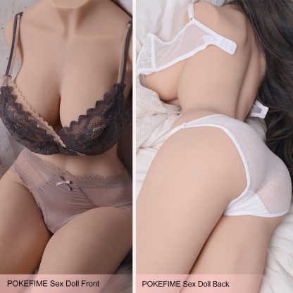 Sex Doll for Men 38LB Adult Sex Toys Mini Scale-Down Size Dual Channel Realistic Pussy Anal Toy Fake Vagina Built-in Skeleton Love Dolls for Male Female Couple Play - Image 6