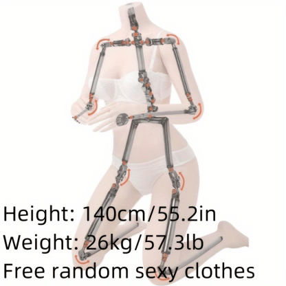 Unique New Anime TPE Sex Doll  Silicone Love Dolls Life Size Sex Toy Realistic Big Breasts Adult Products USA STOCK - Image 4
