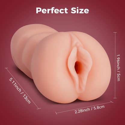 1pc Portable Flesh Sex Doll, Pocket Pussy Male Masturbator Body-Safe Material TPR, Realistic Lifelike Adult Sex Toys For Men Penis Stimulation, Manual Masturbators Cup With 3D Textured Tight Vaginal Stroker, Male Masturbators Sex Toys4men - Image 4