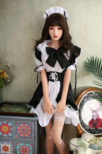 Meda- 5ft 5 /166cm Cosplay Asian Style Small Breast Realistic Sex Doll - Image 5