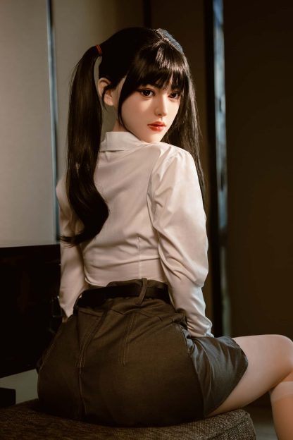 Bailey - 160cm/5ft3 C-cup Asian Silicone Head Sex Doll - Image 8