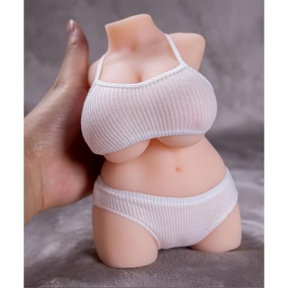 Sex Doll Toy Male Reduced Size Adult Pocket Pussy, Vagina Body Silicone Doll Real Sex Realistic Male Masturbation Ass Female Sex Torso Includes Clothes - Image 4