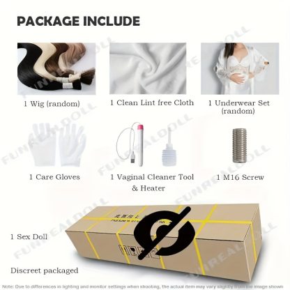 1 Piece TPE Material 64.1 Inches, 108 Pounds Realistic Sex Doll Female Body Sex Doll Female Torso Silicone Sex Toy Adult Doll Sex Doll, Designed For Men, The Ultimate Pleasure Experience, Explore The Realistic Life-size Happy World - Image 7