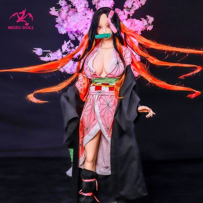 MOZU - 145cm(4.8') TPE Anime Sex Doll Love Doll - Nezuko - Image 4