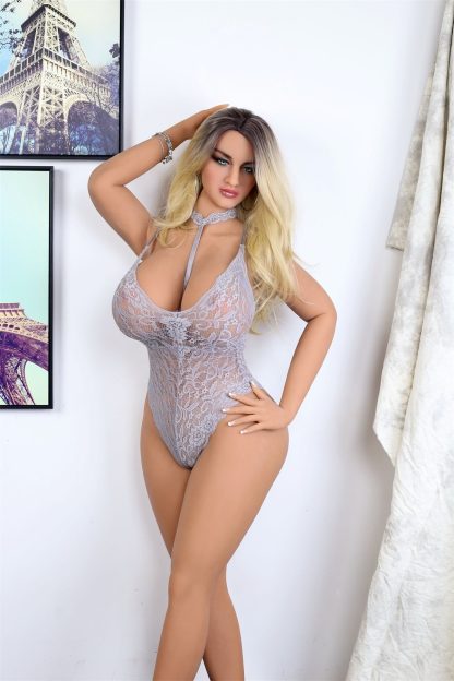 Sharon - 5ft2 (158cm)  Ultra Realistic Big Breast TPE Sex Doll With Curly Hair - Image 11