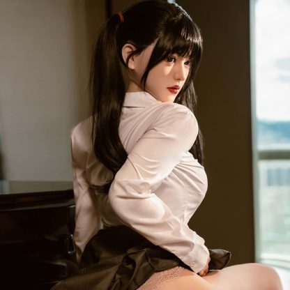 Bailey - 160cm/5ft3 C-cup Asian Silicone Head Sex Doll - Image 7