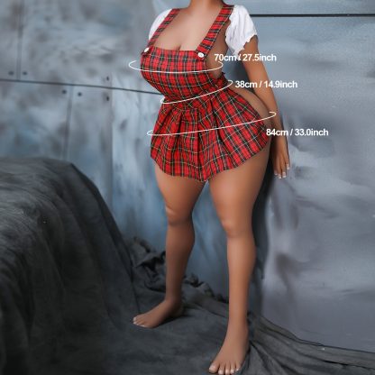48 lb adult big-breasted sex doll, male masturbation sex toy TPE Male realistic love doll Female Torso Soft-skinned silicone doll with skeleton and standing feet, shipped from USA - Image 3