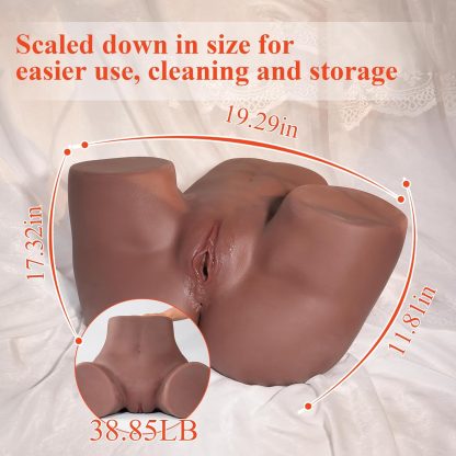 TANTALY 38.9LB Doll Male Pocket Pussy for Men-Realistic Dolls Torso with Tantabutt Adult Toys Big Butt Stroker with Vagina Anal Hip Male Masturbator Daisy - Image 2